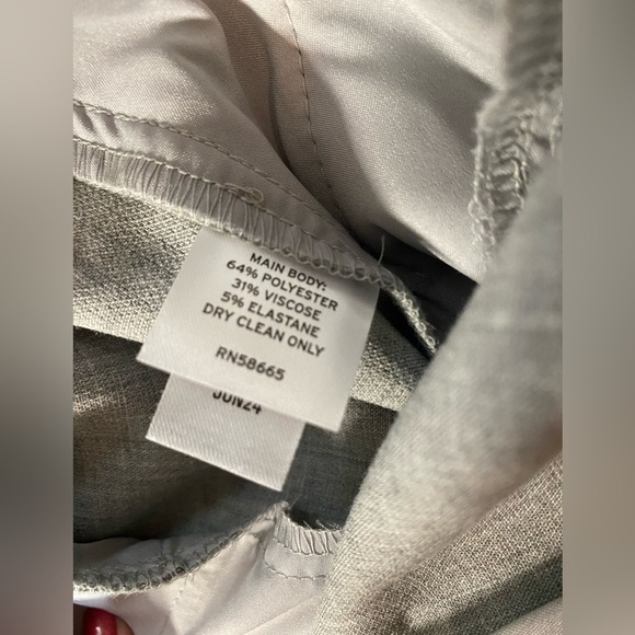 Nordstrom Heather Grey straight leg pants - Picture 3 of 6